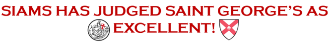 saint george's gravesend school is judged excellent in SIAMS
