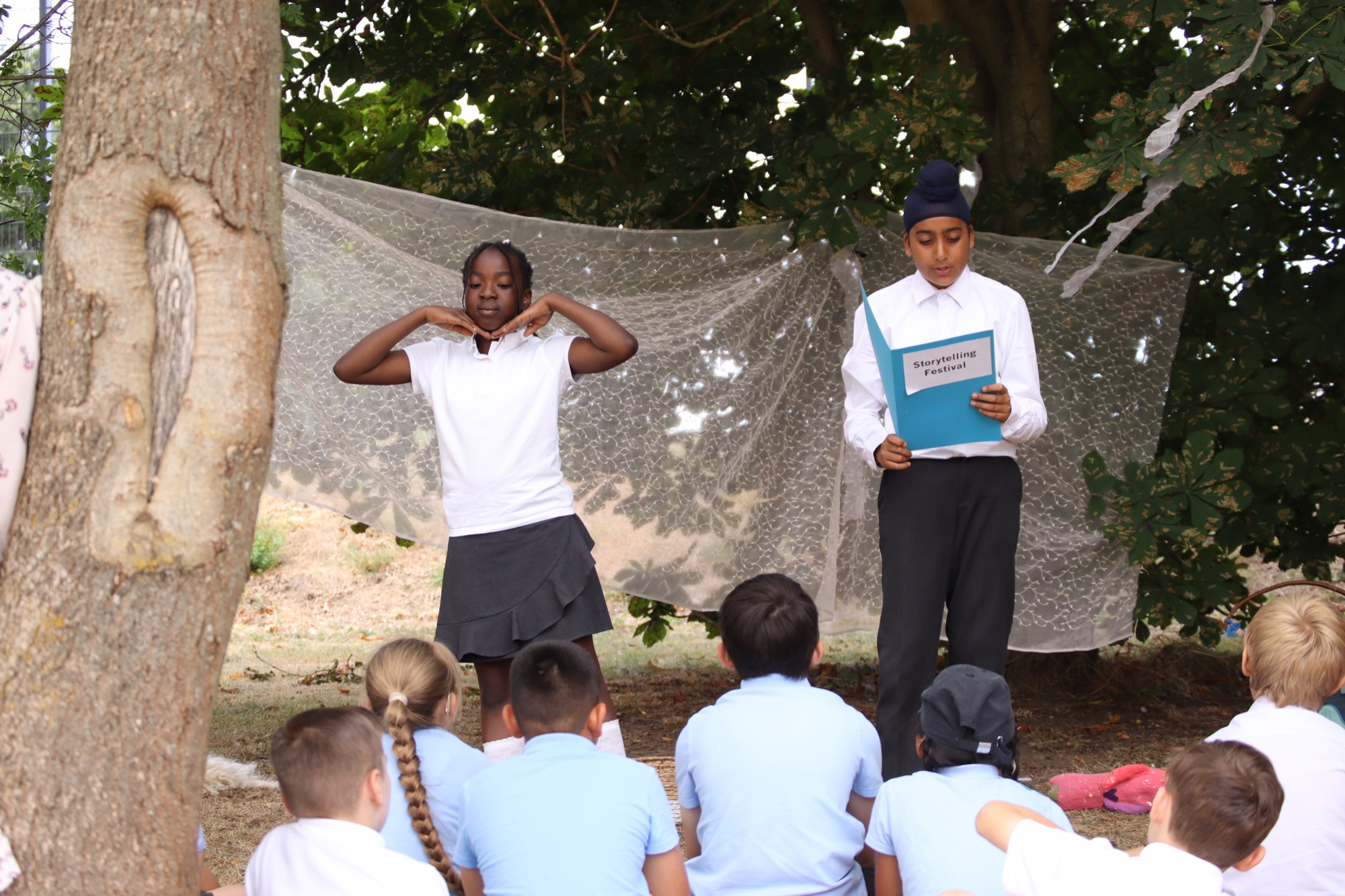 storytelling festival at aletheia academies trust with st botolphs primary school