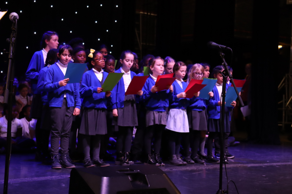 trust choir concert at the woodville hall in gravesend with aletheia academies trust with holy trinity primary school