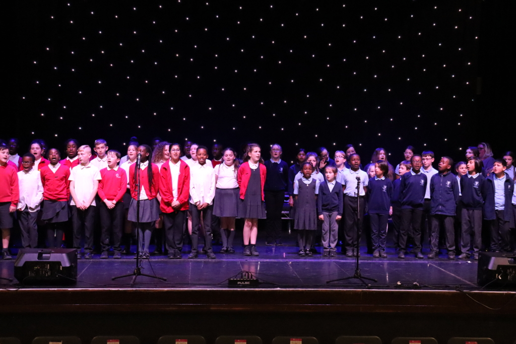 trust choir concert at the woodville hall in gravesend with aletheia academies trust with saint georges primary phase