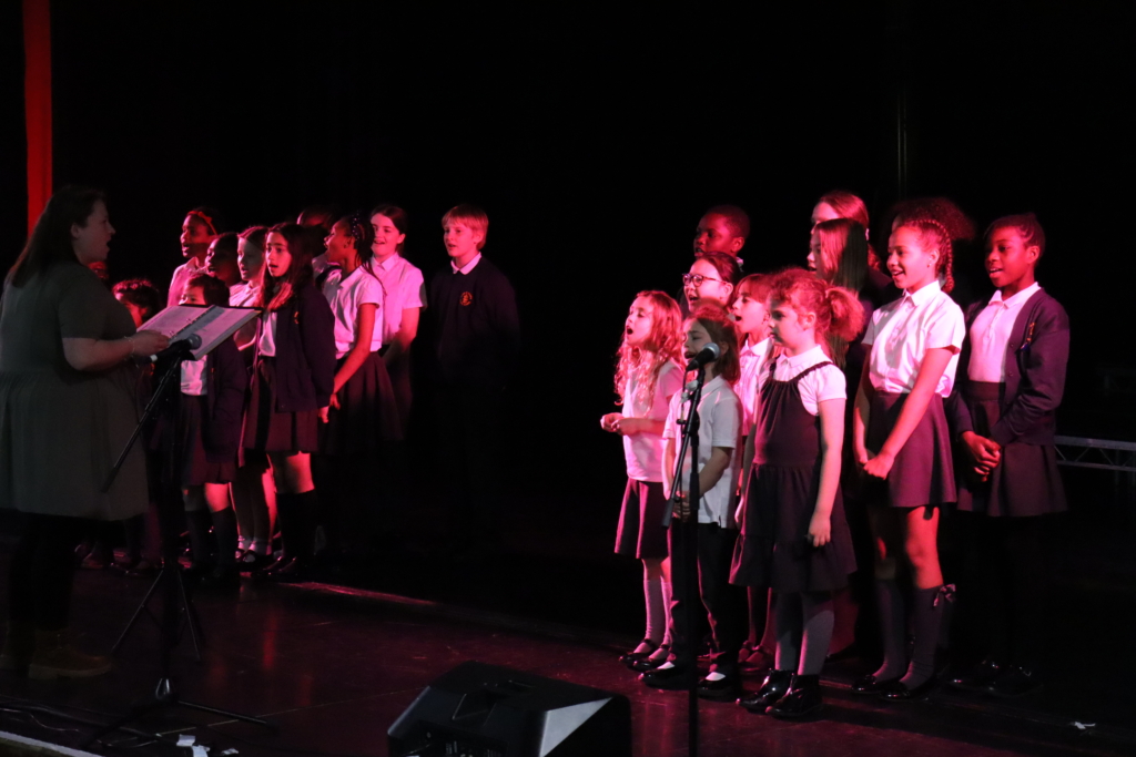 trust choir concert at the woodville hall in gravesend with aletheia academies trust with stone st marys primary school